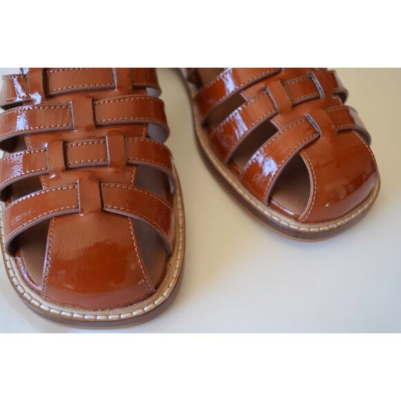 Free People Willow Fisherman Sandals Size 9 Closed Toe + Buckle Strap - Picture 2 of 5